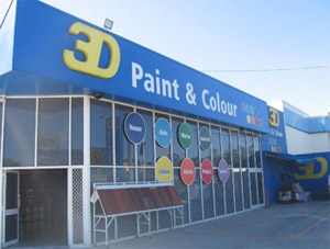 3D Paint and Colour storefront